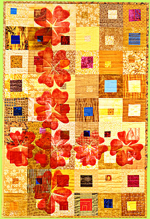 Quilt IMPERIAL FLOWERS by Melody Crust