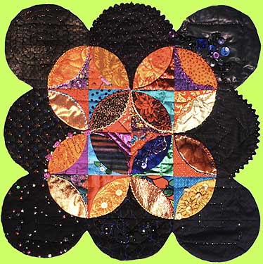 Art quilt SPOTLIGHT by Melody Crust